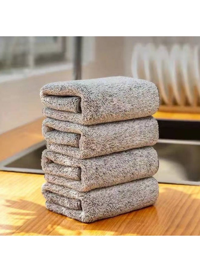 10-Piece Cleaning Towels Set – High Quality Soft and Effective Material for Fast and Easy Cleaning of Various Surfaces (T) - Image 3